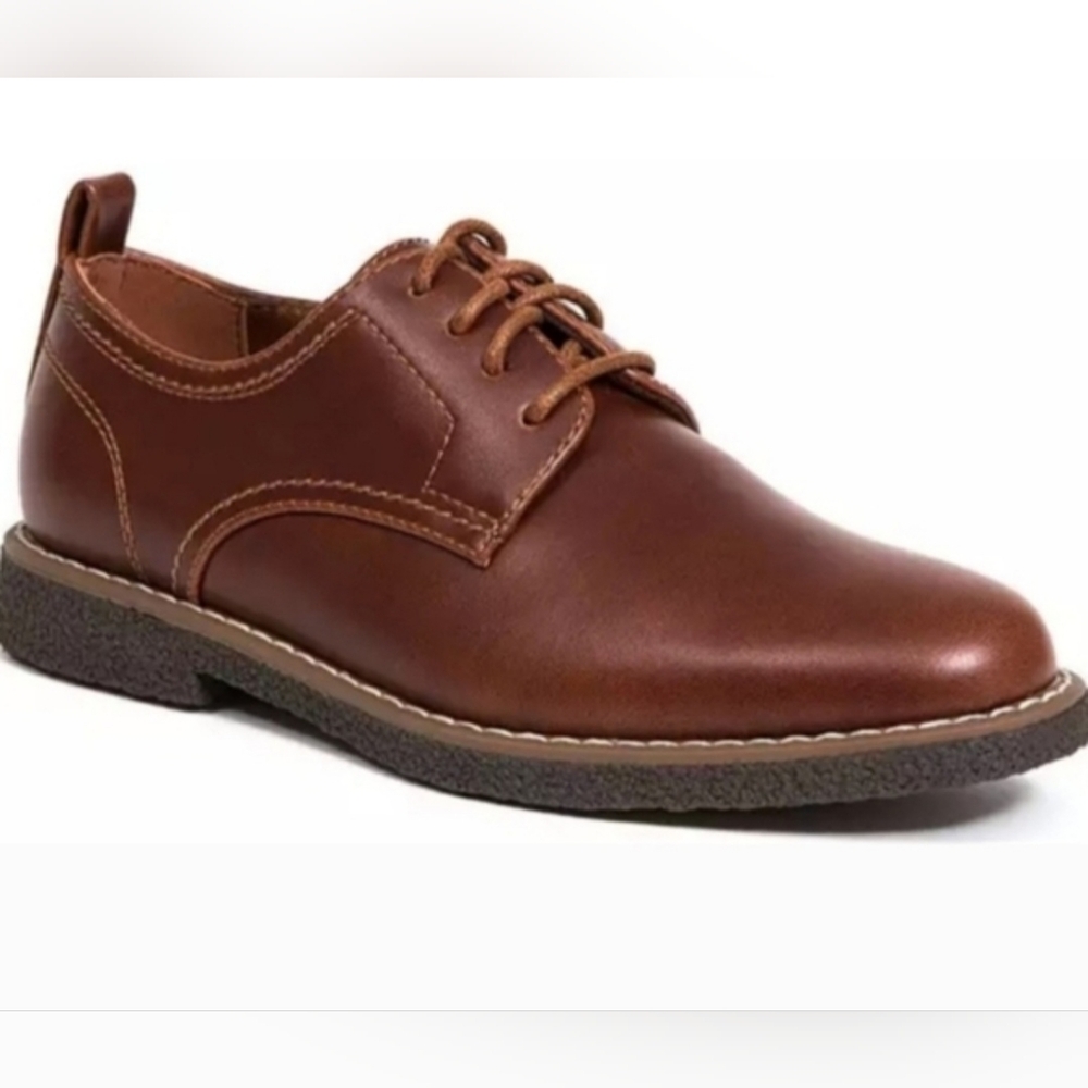 Men's Shoes- Classic Brown Leather- Like New Size6.5